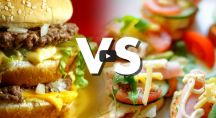 Nourriture bio versus nourriture gastronomique