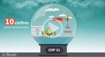 Capture d'écran de la vidéo explicative du journal Le Monde sur la COP21