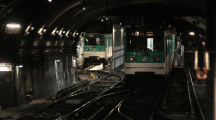 Un dispositif de traitement de l'air testé dans une station de métro à Paris