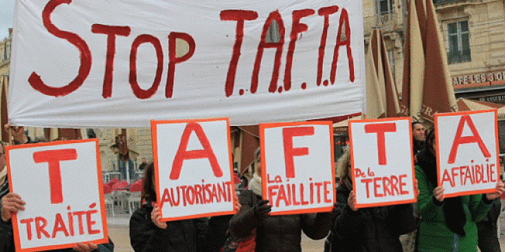 Manifestation anti TAFTA