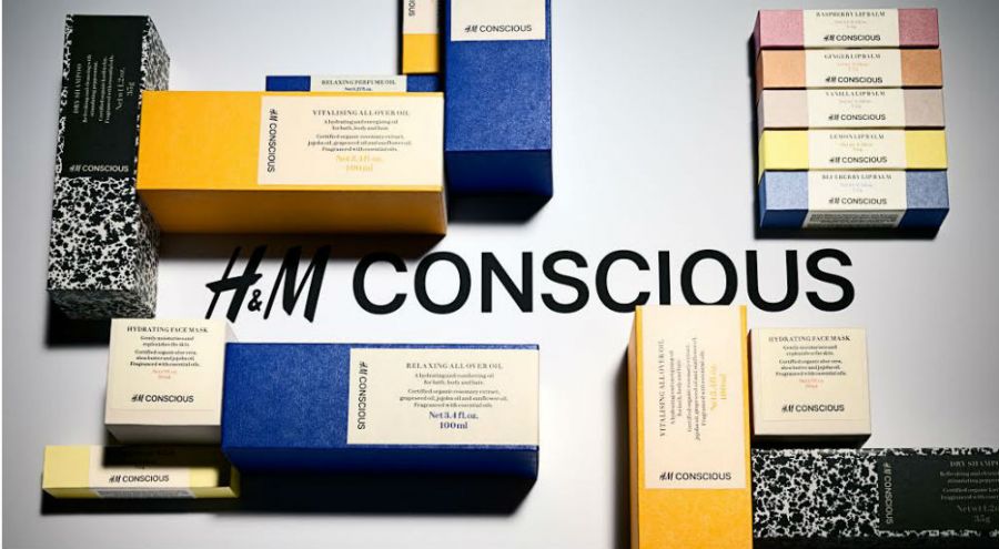 La gamme de produits de beauté Conscious d'H&M