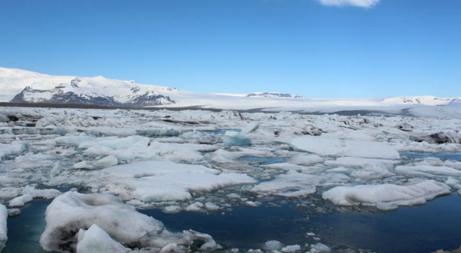 la fonte des glaces en Arctique