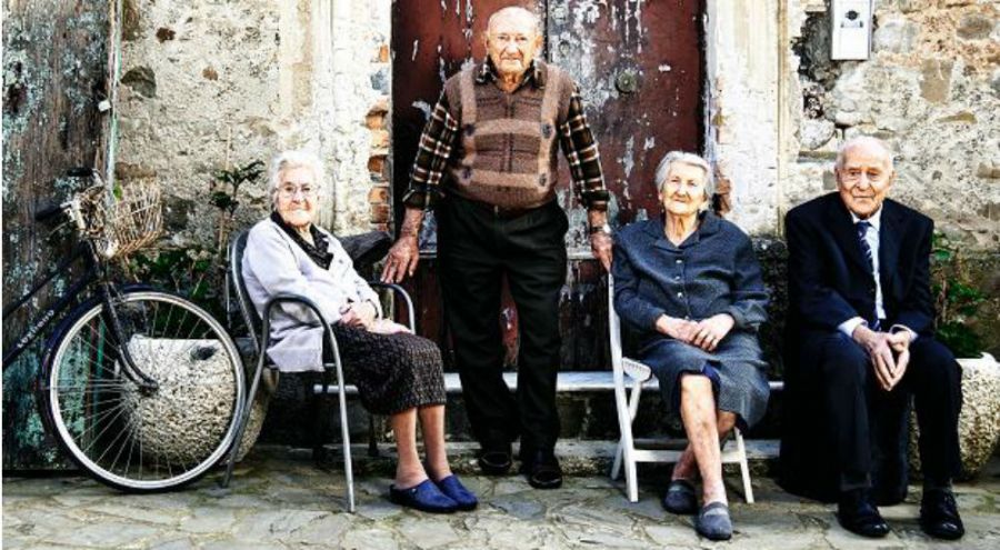 des centenaires vivent dans un petit village italien