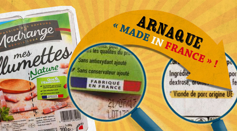 Alimentation : Le “made in France” n’est pas toujours fiable