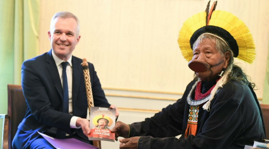 Amazonie: le chef indien Raoni reçu par Macron jeudi