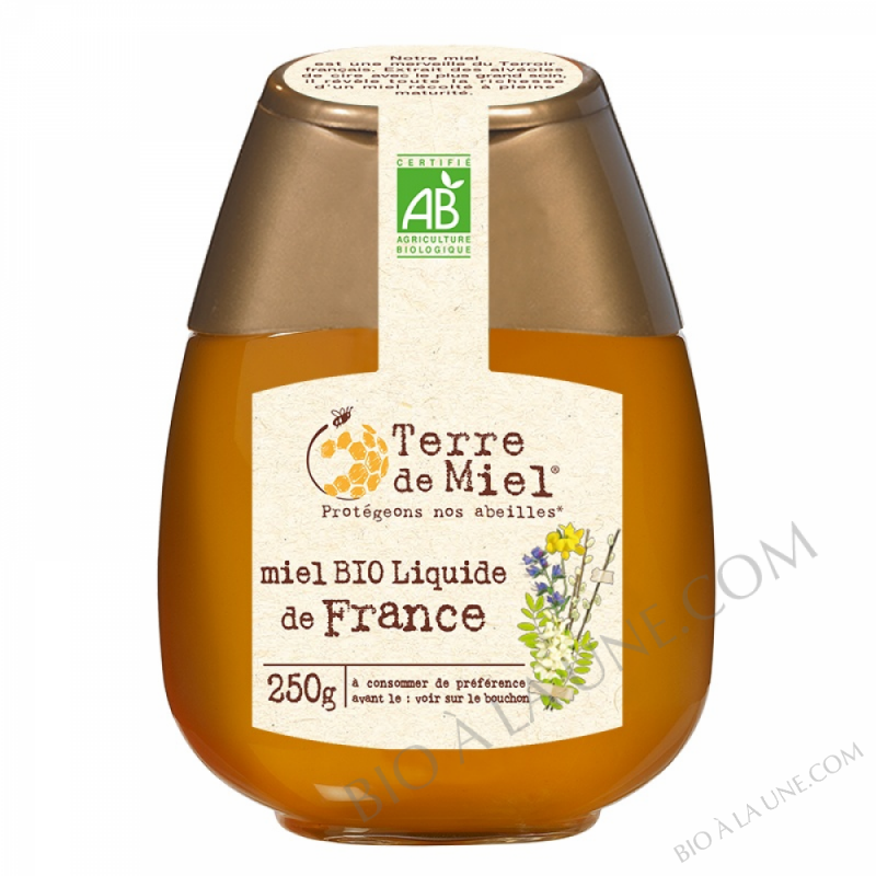 Miel toutes fleurs liquide bio France 500g Miel toutes fleurs liquide bio France 500g