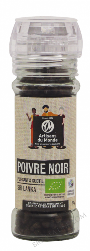 POIVRE NOIR MOULIN - 50G POIVRE NOIR MOULIN - 50G