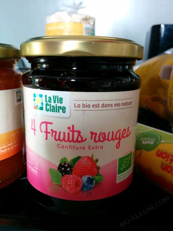 Confiture Extra 4 Fruits Rouges - 350g