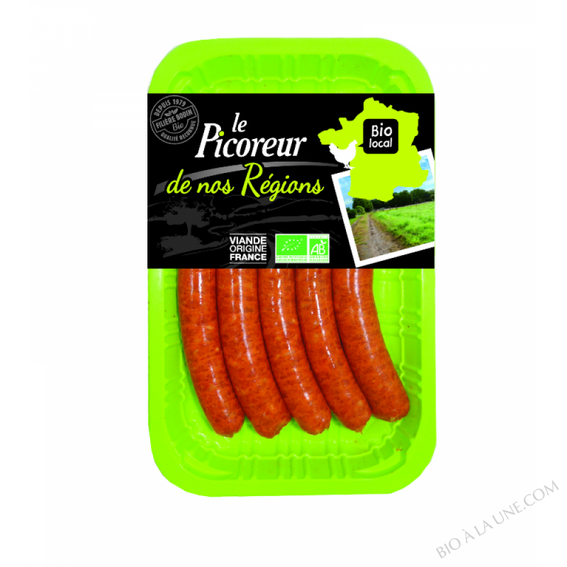 MERGUEZ VOLAILLE X5 - 0,3KG MERGUEZ VOLAILLE X5 - 0,3KG
