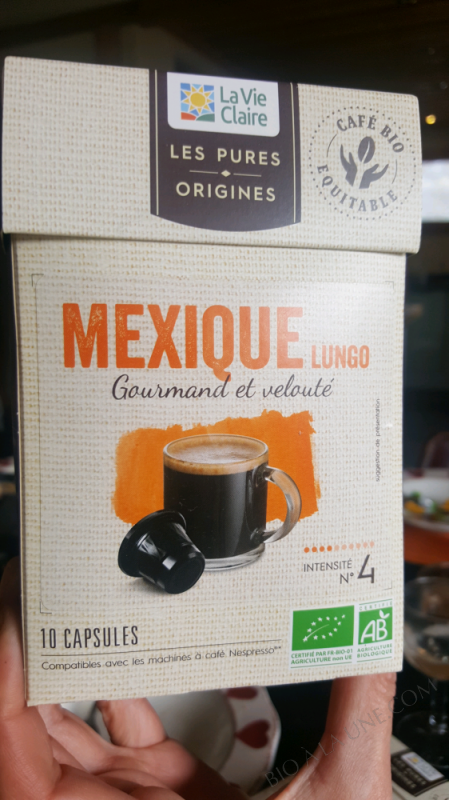 CAPSULES CAFE MEXIQUE LUNGO INTENSITE 4 - X10