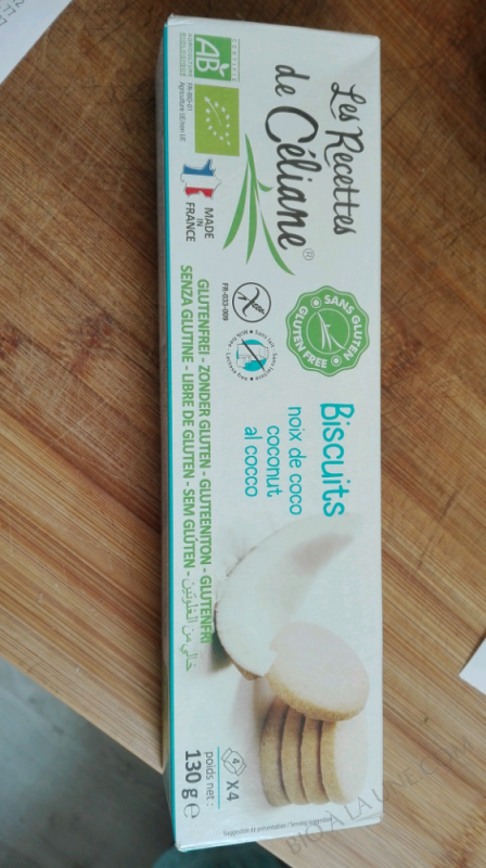 SABLES NOIX DE COCO - 16 BISCUITS