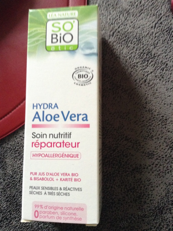 SOIN NUTRITIF RÉPARATEUR ALOE VERA – 50ml SOIN NUTRITIF RÉPARATEUR ALOE VERA – 50ml