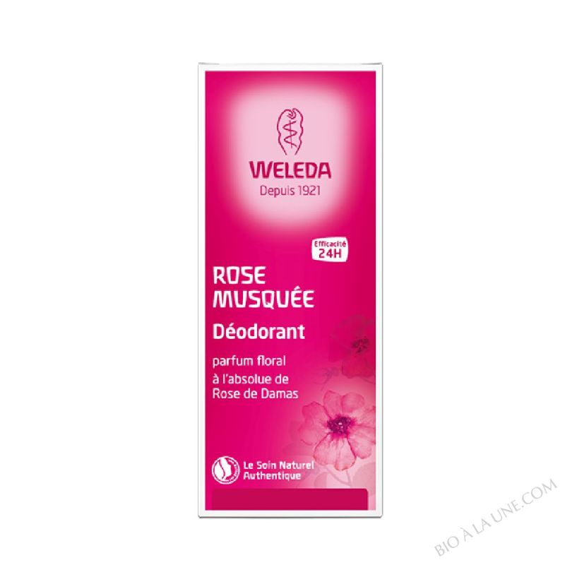 Déodorant à la Rose efficacité 24H - 100 ml