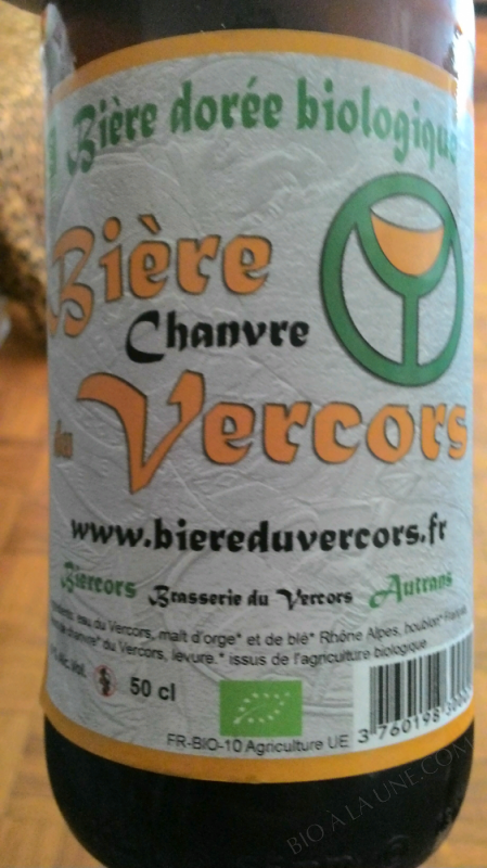 BIÈRE AU CHANVRE - 50 CL BIÈRE AU CHANVRE - 50 CL