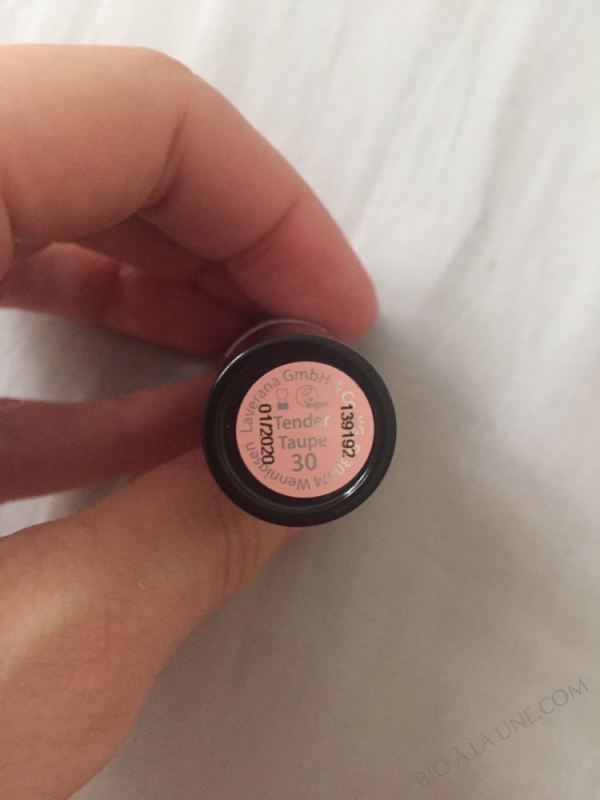 Rouge à Lèvres Brillant Bio N30 Tender Taupe 45g Lavera