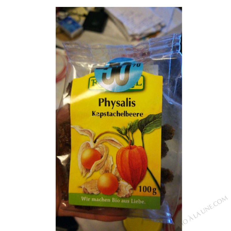 PHYSALIS FRUITS SECS - 100G