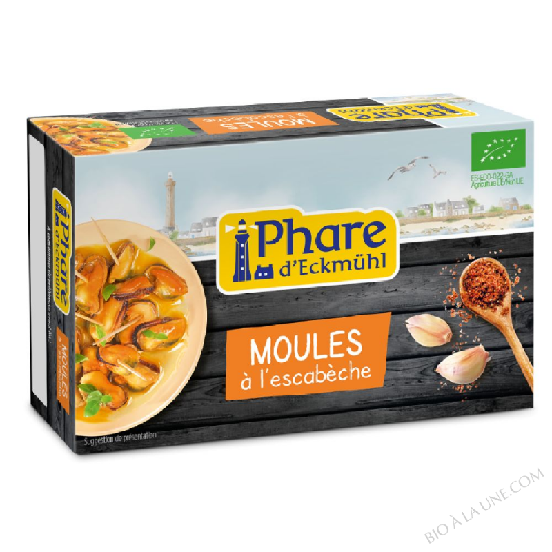 Moules à l'Escabèche bio - 111g Moules à l'Escabèche bio - 111g