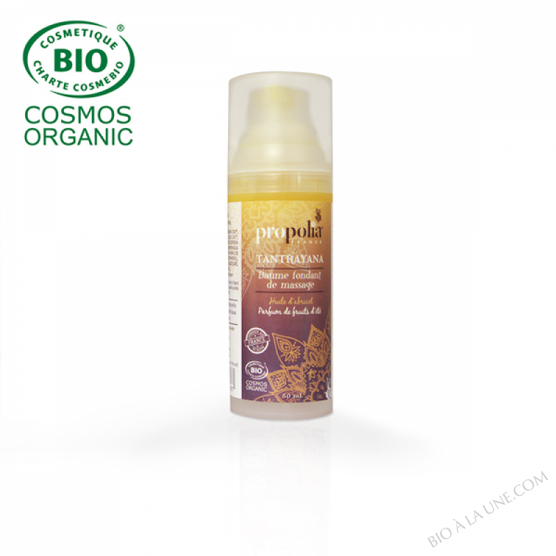 Baume fondant de massage BIO - Parfum Fruité Baume fondant de massage BIO - Parfum Fruité