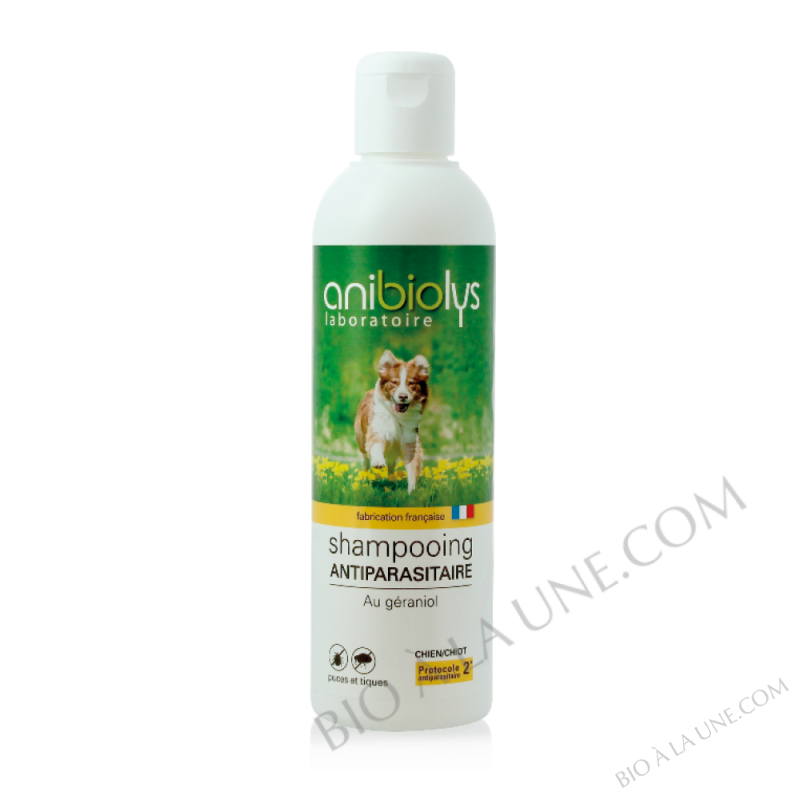 Shampooing antiparasitaire chiot-chien 250 ml
