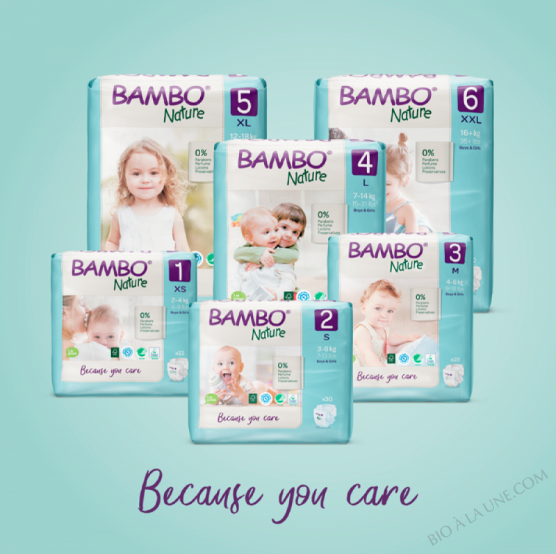BAMBO NATURE couche bébé écologique BAMBO NATURE couche bébé écologique