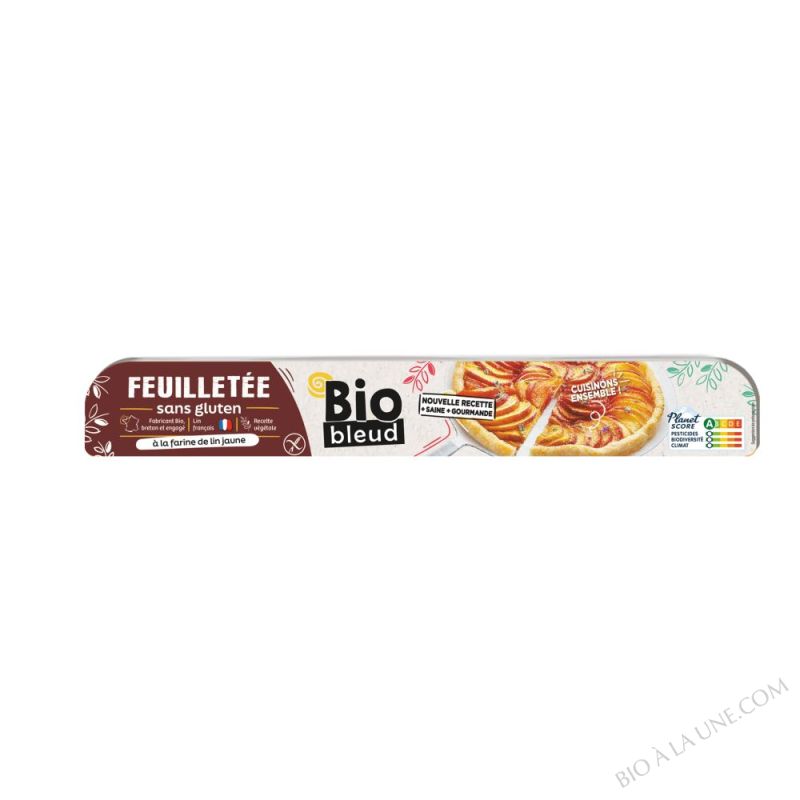 PATE FEUILLETEE S/G 260G BIOBLEUD PATE FEUILLETEE S/G 260G BIOBLEUD