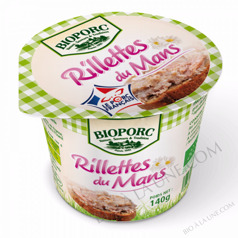RILLETTE DE POULET RÔTI - 140G RILLETTE DE POULET RÔTI - 140G