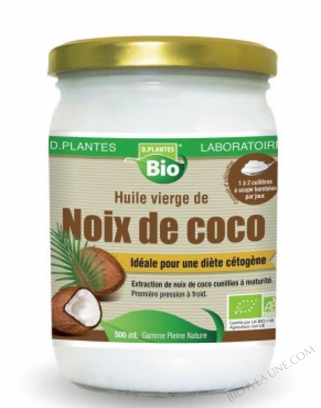 Huile de noix de coco Bio