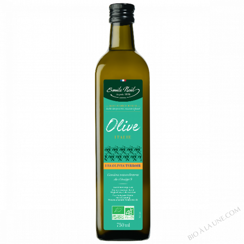 Huile d'olive vierge extra bio Italie - Sicile - 75cl