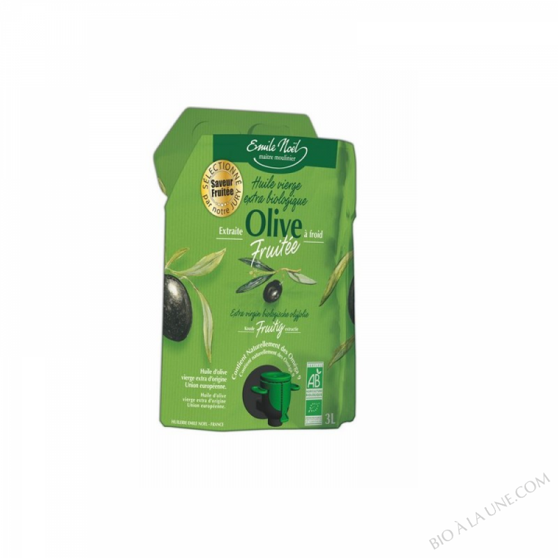 Huile d'Olive Vierge Extra Fruitee Bio 3L