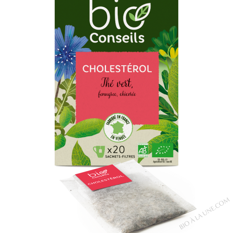 Infusion Cholestérol Bioconseils - 20 sachets Infusion Cholestérol Bioconseils - 20 sachets