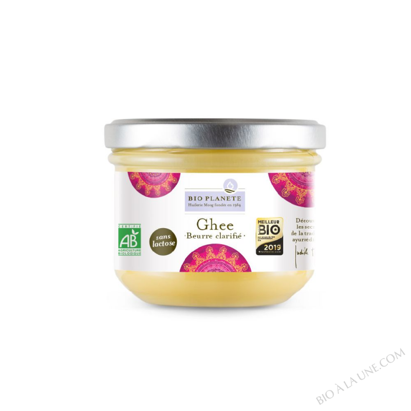 GHEE, Beurre Clarifié Biologique 180G GHEE, Beurre Clarifié Biologique 180G