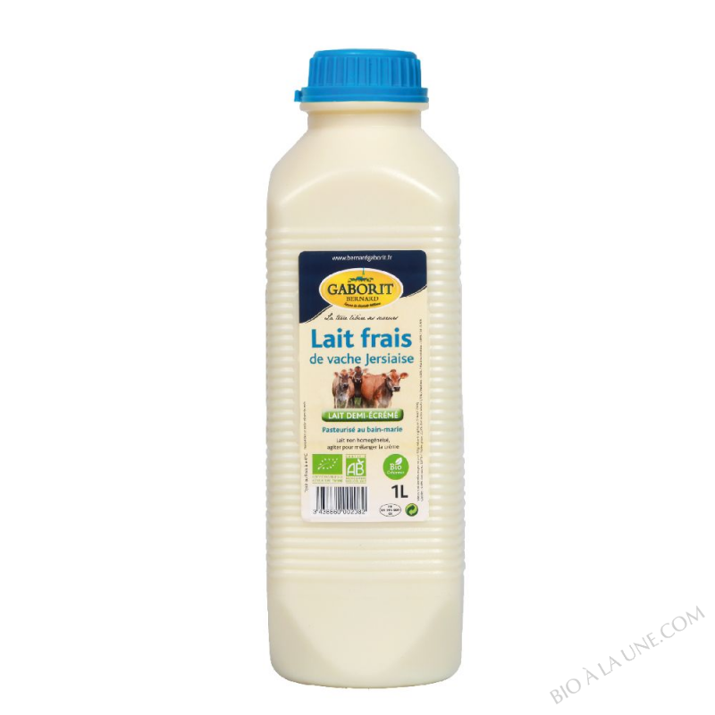 LAIT FRAIS 1/2 ECREME 1L GABORIT LAIT FRAIS 1/2 ECREME 1L GABORIT