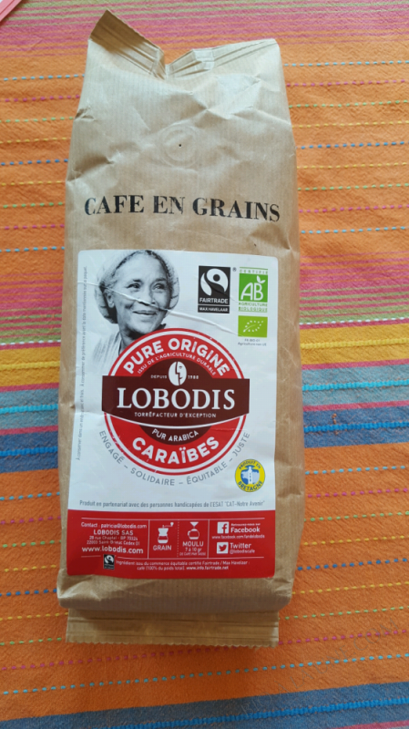 Café grain Caraïbes bio - 500g