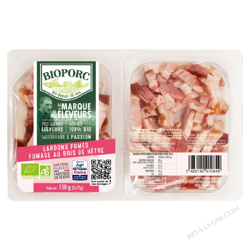 Lardons Fumés 2x75g Lardons Fumés 2x75g