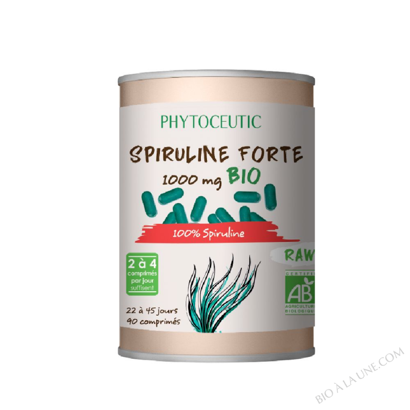 SPIRULINE FORTE 1000MG BIO 90 COMPRIMÉS SPIRULINE FORTE 1000MG BIO 90 COMPRIMÉS