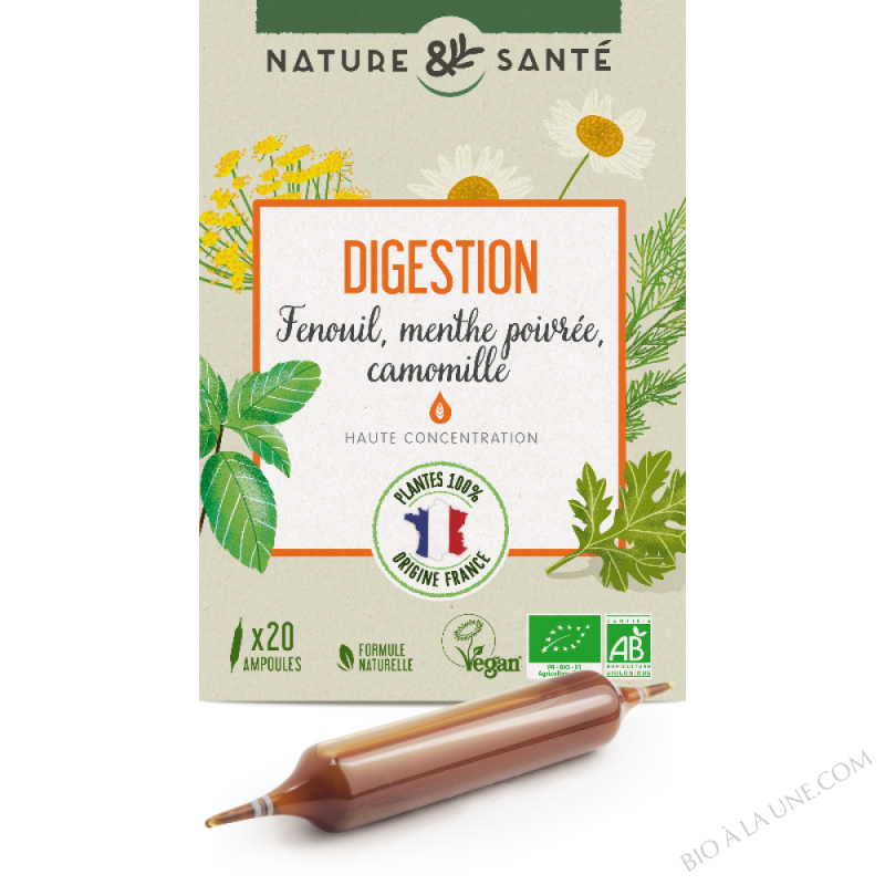 Ampoules Digestion Bio - 20 ampoules Ampoules Digestion Bio - 20 ampoules