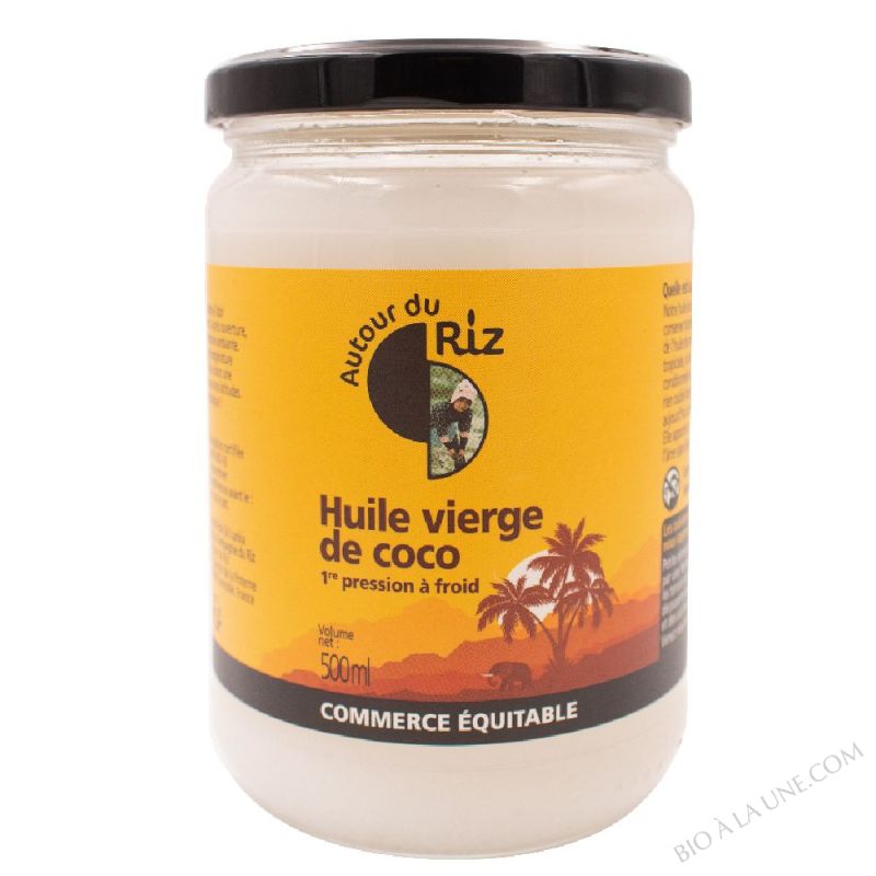 Huile Coco Vierge bio - 500ml Huile Coco Vierge bio - 500ml