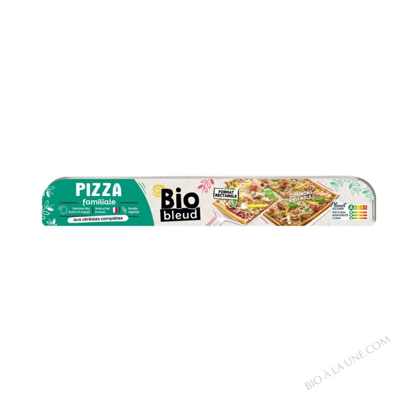 Pâte à pizza rectangulaire