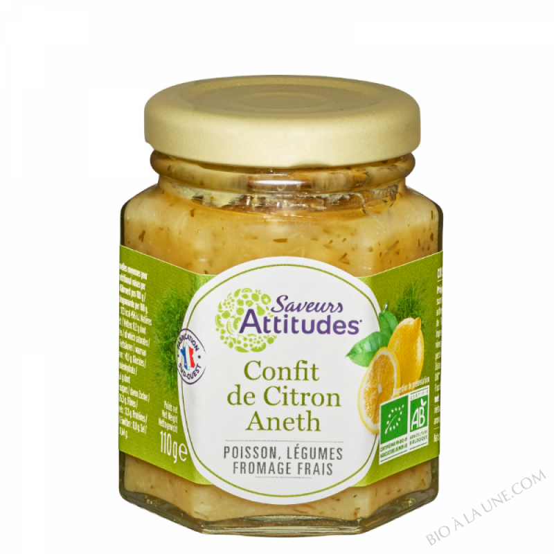 Confit de Citron Aneth Confit de Citron Aneth