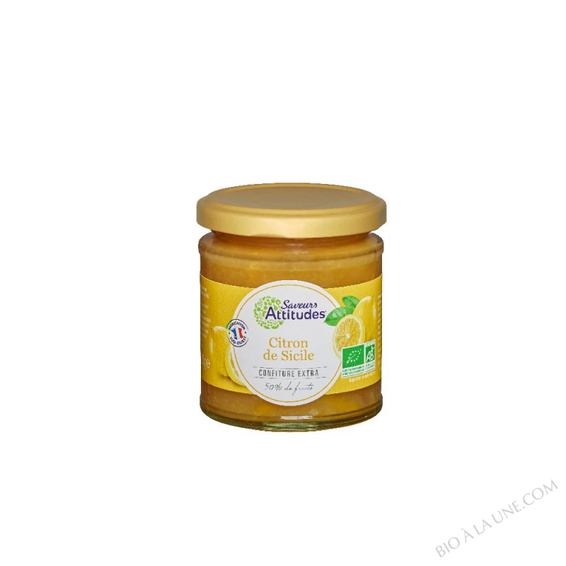 CONF. CITRON SICILE 220G SAVEURS AT CONF. CITRON SICILE 220G SAVEURS AT