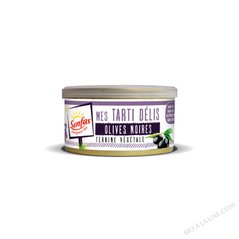PATE VEGETAL OLIVE 130G SENFAS PATE VEGETAL OLIVE 130G SENFAS