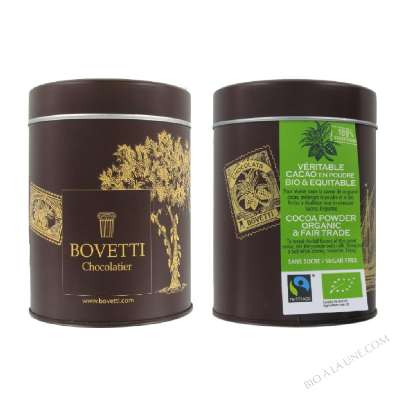 Poudre de Cacao bio 180g Bovetti Poudre de Cacao bio 180g Bovetti