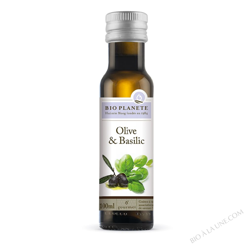 HUILE D'OLIVE ET BASILIC 100ML HUILE D'OLIVE ET BASILIC 100ML