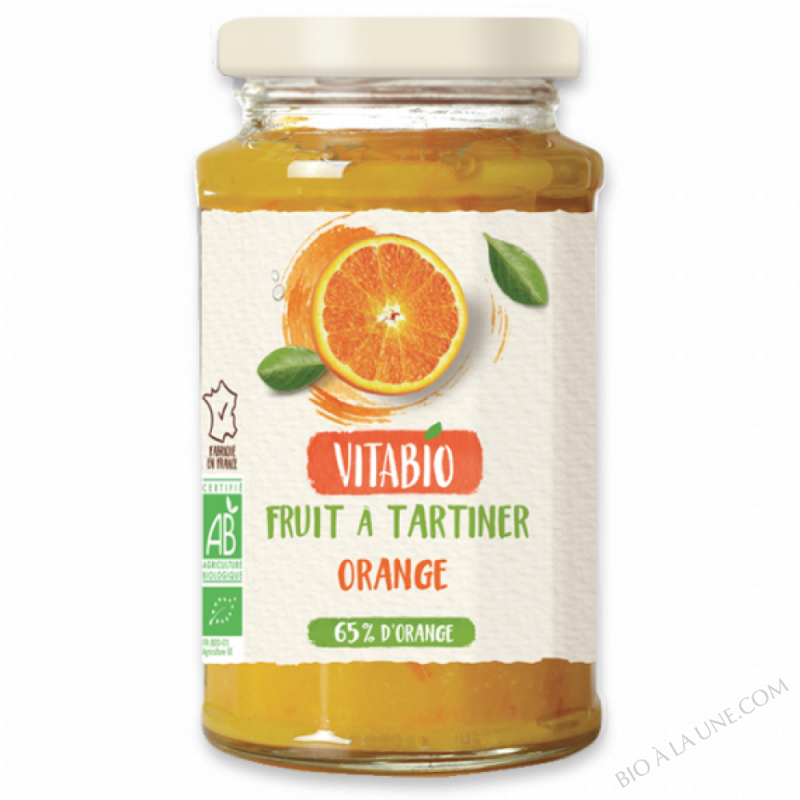 VITABIO Fruit à tartiner Orange