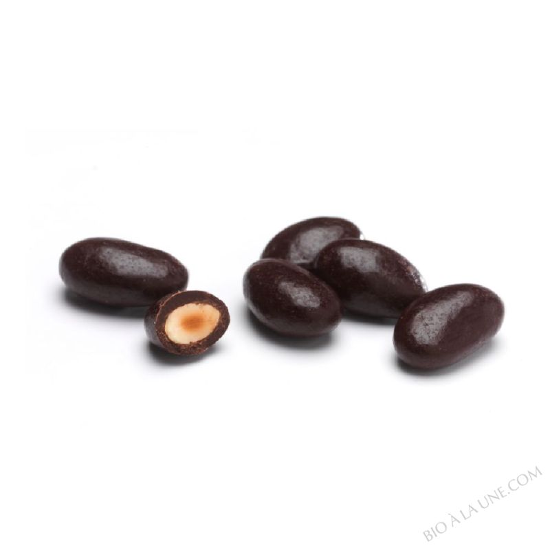 Grains de saveur amandes chocolat noir 74%