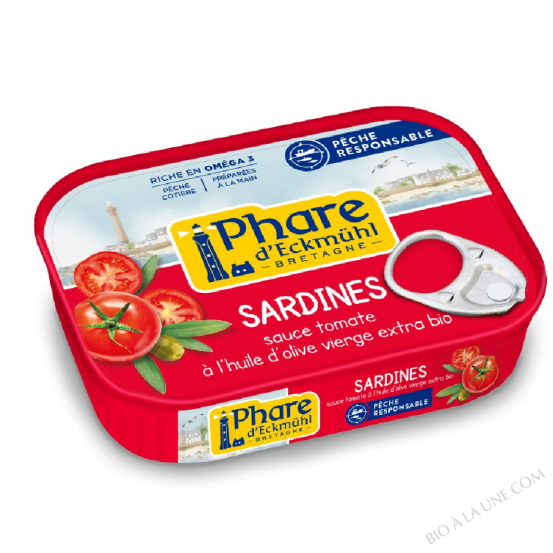 Sardines à la sauce tomate bio Sardines à la sauce tomate bio