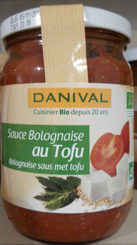 Sauce bolognaise au tofu- 260 g