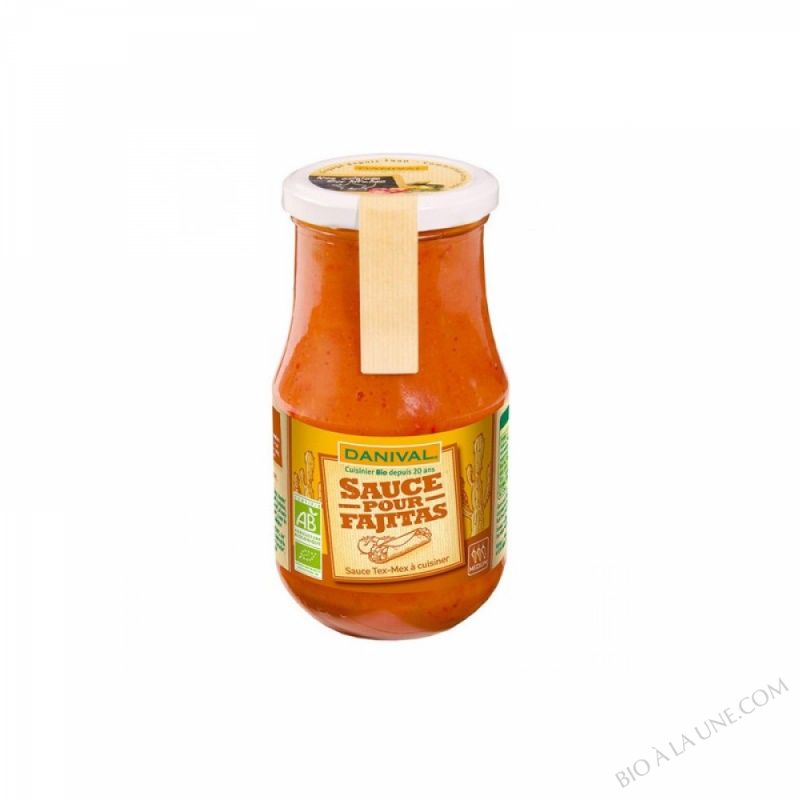 Sauce pour Fajitas BIO 430g