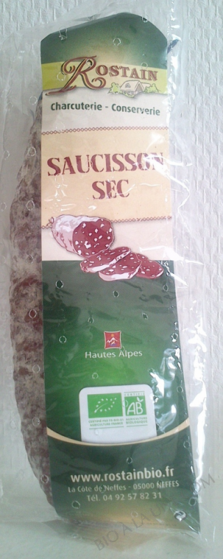 SAUCISSON SEC 180G ROSTAIN SAUCISSON SEC 180G ROSTAIN