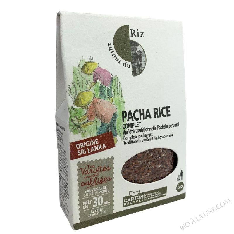 Riz Rouge Complet bio - Pacha Rice - 250g